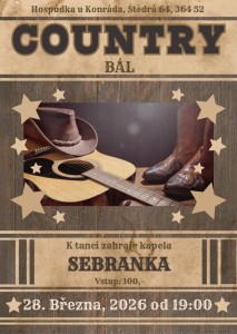 Štědrá – Country bál